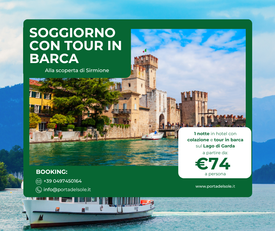 Soggiorno con tour in barca sul Lago di Garda